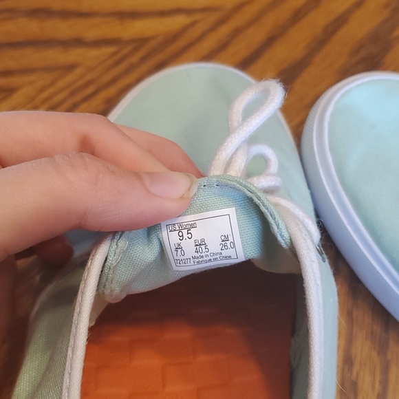 Mint Green Vans - Picture 3 of 5
